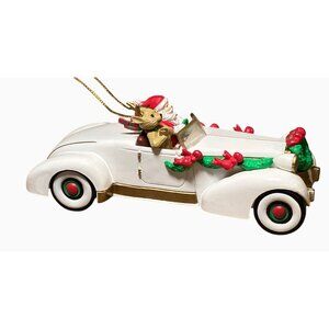 Santas Best Christmas Charmers Classic Christmas First Ed Roadster Car Ornament